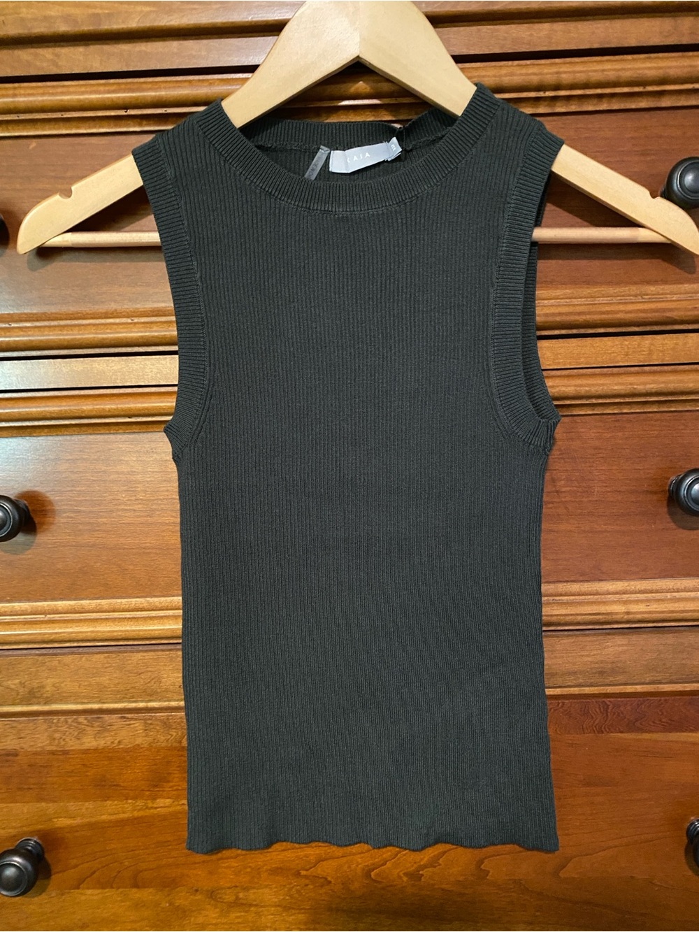 Kaia XSP Ribbed Sleeveless Tank